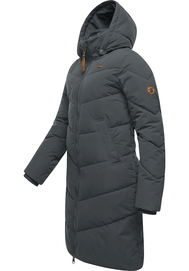 Ragwear Wintermantel »Rebelka« wasserdichter Winterparka mit abnehmbarer Kapuze