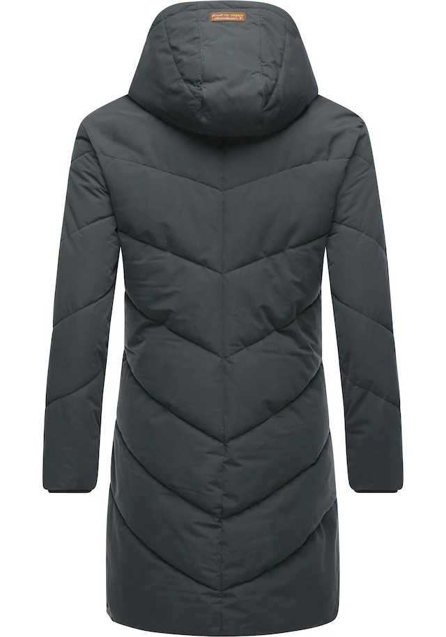 Ragwear Wintermantel »Rebelka« wasserdichter Winterparka mit abnehmbarer Kapuze