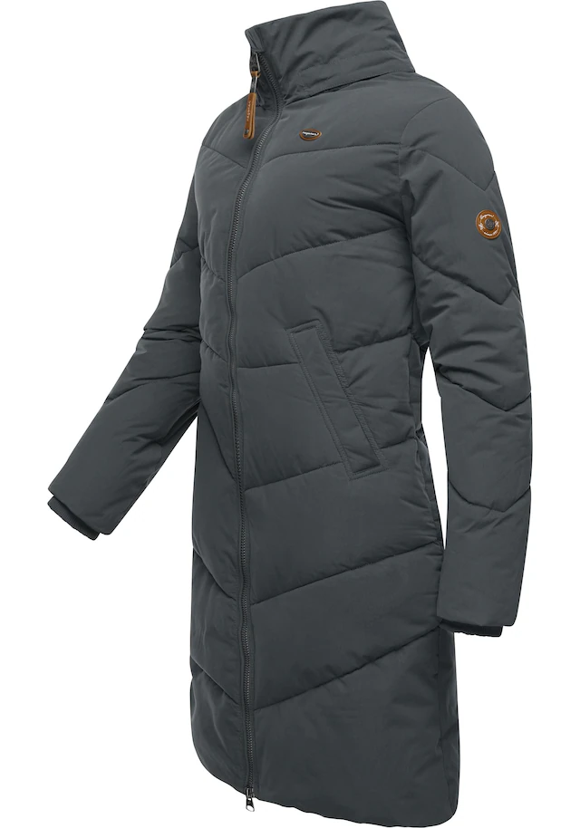 Ragwear Wintermantel »Rebelka« wasserdichter Winterparka mit abnehmbarer Kapuze