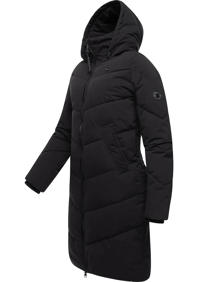 Ragwear Wintermantel »Rebelka« wasserdichter Winterparka mit abnehmbarer Kapuze