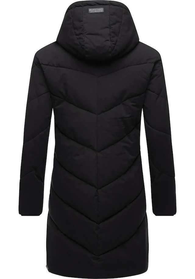 Ragwear Wintermantel »Rebelka« wasserdichter Winterparka mit abnehmbarer Kapuze