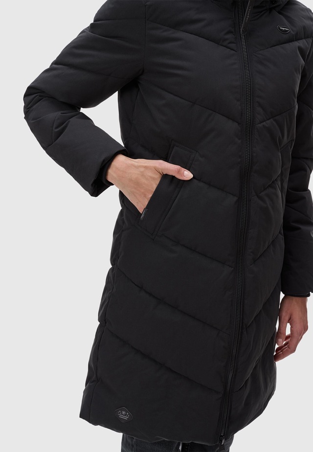 Ragwear Wintermantel »Rebelka« wasserdichter Winterparka mit abnehmbarer Kapuze