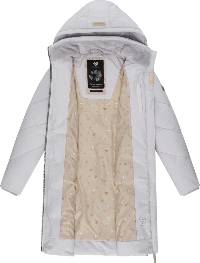 Ragwear Wintermantel »Rebelka« wasserdichter Winterparka mit abnehmbarer Kapuze
