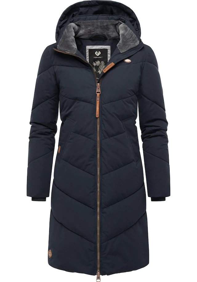 Ragwear Wintermantel »Rebelka« wasserdichter Winterparka mit abnehmbarer Kapuze
