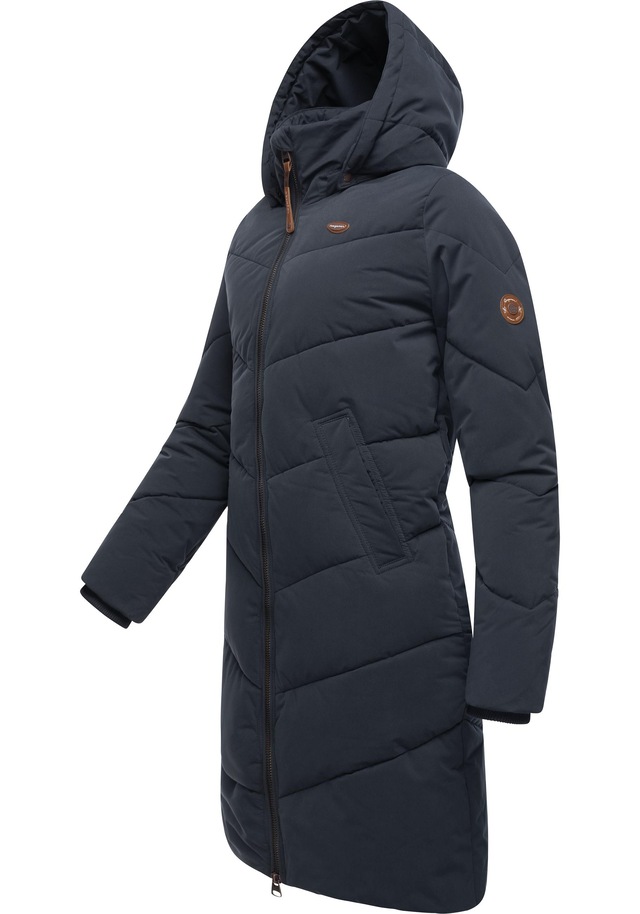 Ragwear Wintermantel »Rebelka« wasserdichter Winterparka mit abnehmbarer Kapuze