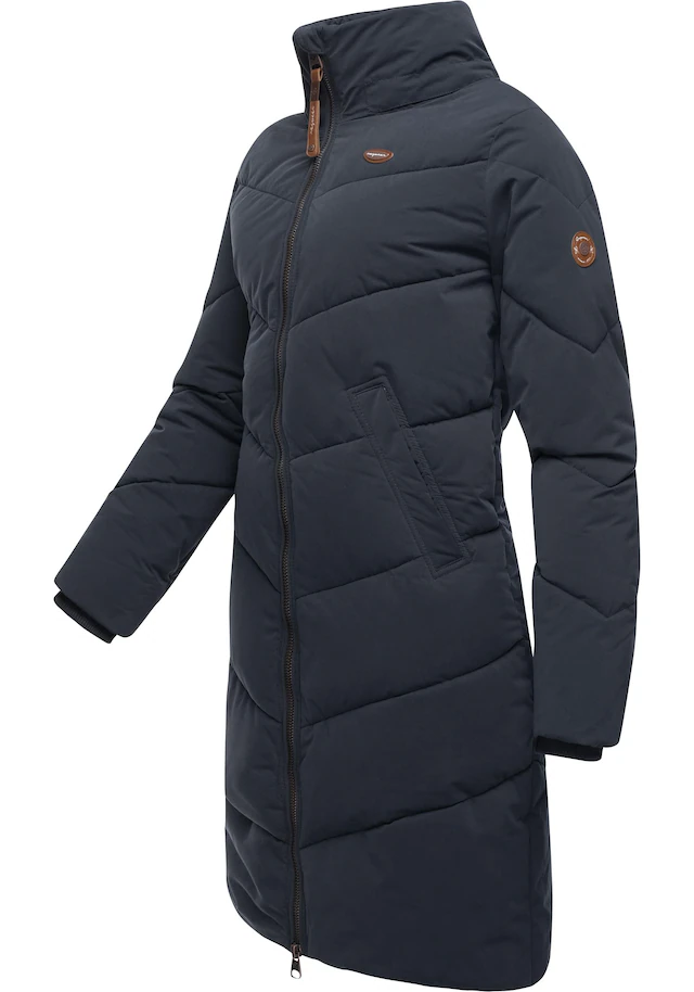 Ragwear Wintermantel »Rebelka« wasserdichter Winterparka mit abnehmbarer Kapuze