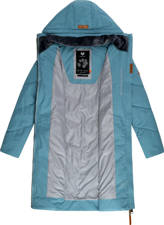 Ragwear Wintermantel »Rebelka« wasserdichter Winterparka mit abnehmbarer Kapuze