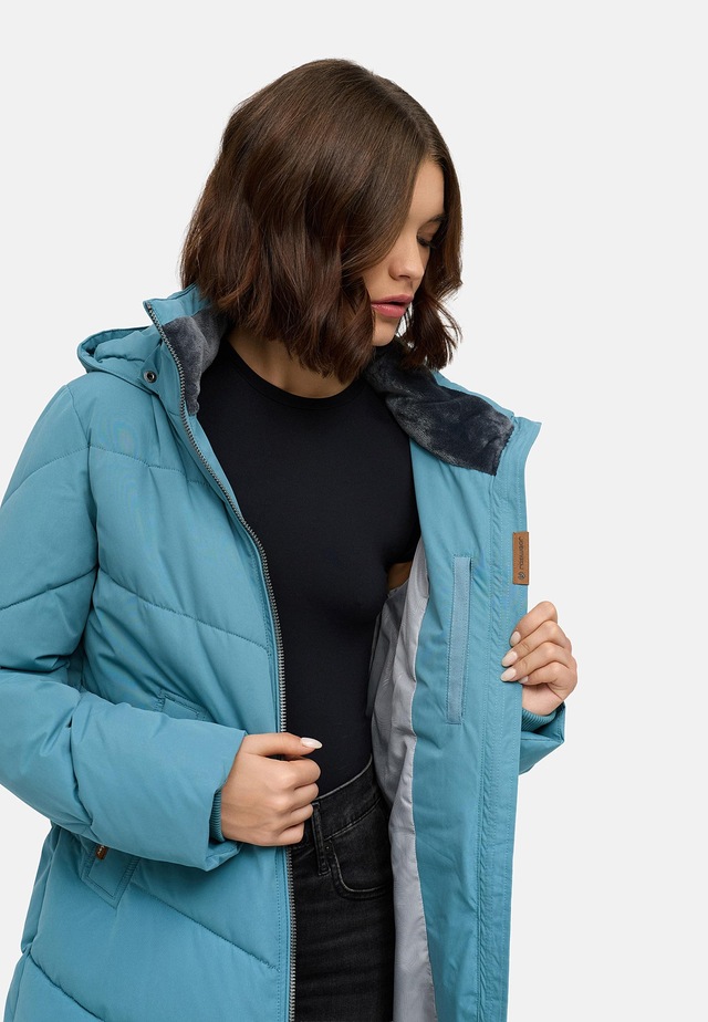 Ragwear Wintermantel »Rebelka« wasserdichter Winterparka mit abnehmbarer Kapuze