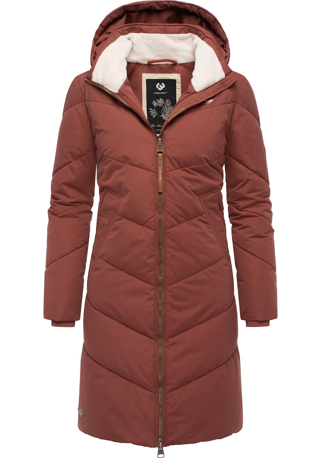 Ragwear Wintermantel »Rebelka« wasserdichter Winterparka mit abnehmbarer Kapuze