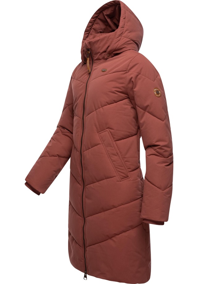Ragwear Wintermantel »Rebelka« wasserdichter Winterparka mit abnehmbarer Kapuze