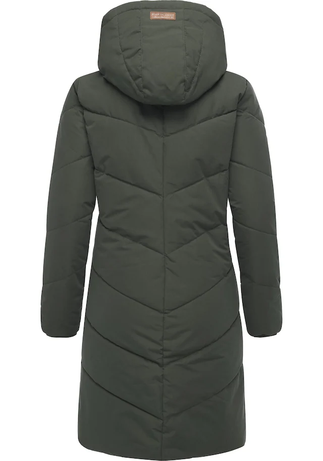Ragwear Wintermantel »Rebelka« wasserdichter Winterparka mit abnehmbarer Kapuze