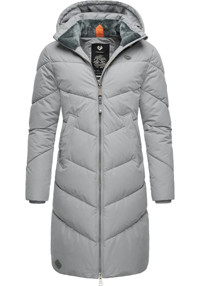 Ragwear Wintermantel »Rebelka« wasserdichter Winterparka mit abnehmbarer Kapuze