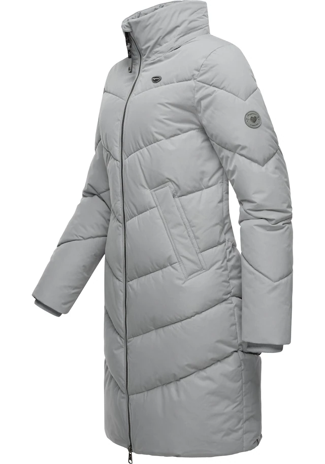 Ragwear Wintermantel »Rebelka« wasserdichter Winterparka mit abnehmbarer Kapuze