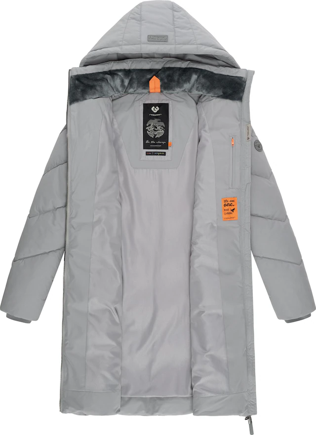 Ragwear Wintermantel »Rebelka« wasserdichter Winterparka mit abnehmbarer Kapuze
