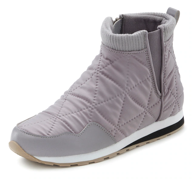 Vivance Winterstiefelette »Ankle Stiefelette, Outdoor Boots, Sneaker,« in modischer Stepp-Optik