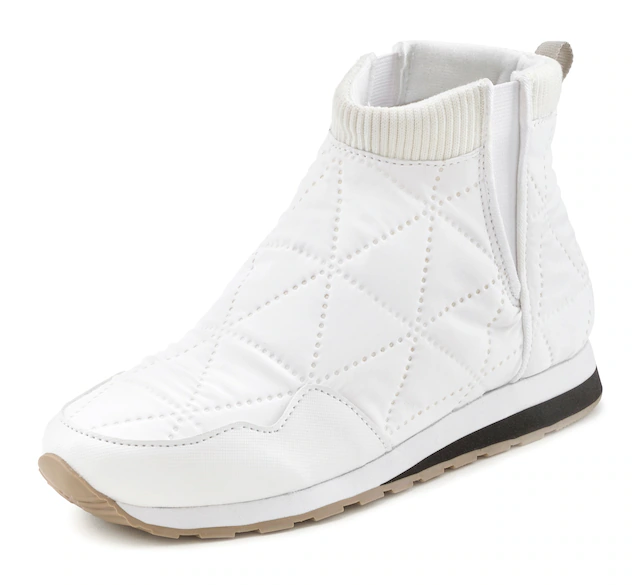 Vivance Winterstiefelette »Ankle Stiefelette, Outdoor Boots, Sneaker,« in modischer Stepp-Optik