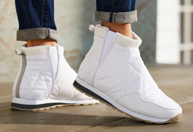 Vivance Winterstiefelette »Ankle Stiefelette, Outdoor Boots, Sneaker,« in modischer Stepp-Optik