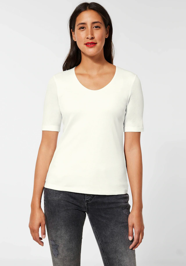 STREET ONE T-Shirt »Style Palmira« im Basic-Style