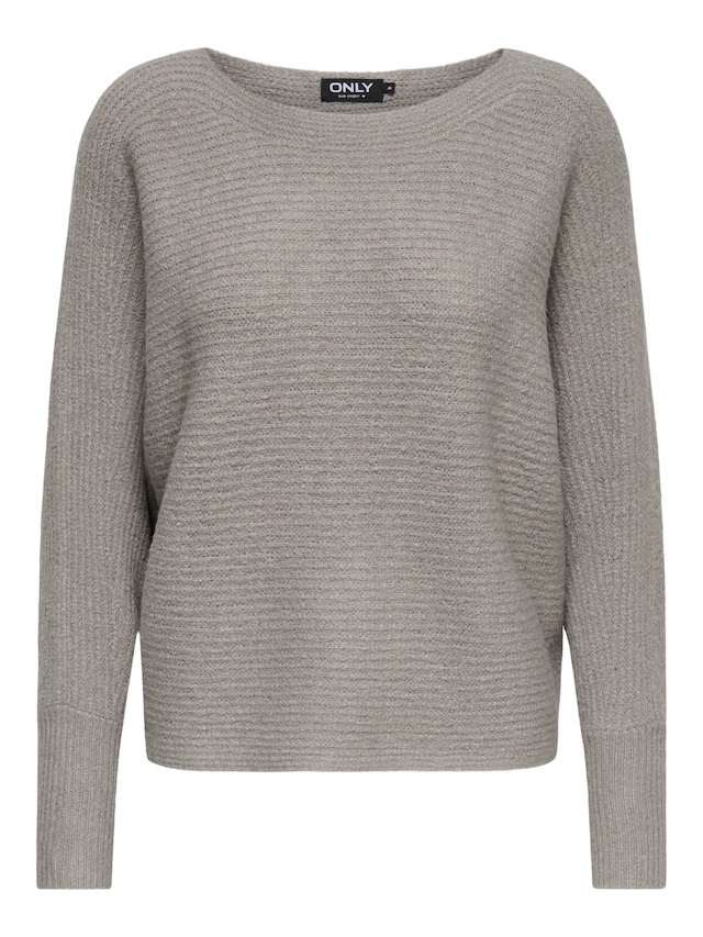 ONLY Strickpullover »ONLDANIELLA L/S PULLOVER KNT NOOS« Materialmix, regular fit