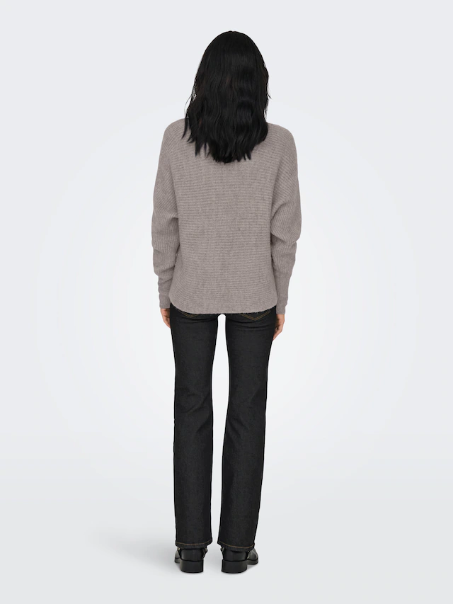 ONLY Strickpullover »ONLDANIELLA L/S PULLOVER KNT NOOS« Materialmix, regular fit