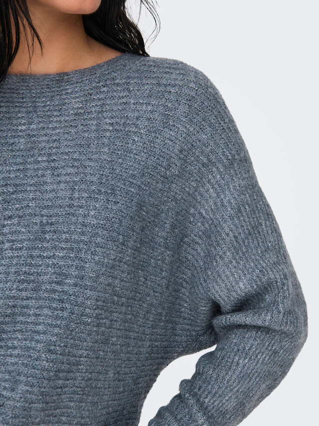 ONLY Strickpullover »ONLDANIELLA L/S PULLOVER KNT NOOS« Materialmix, regular fit