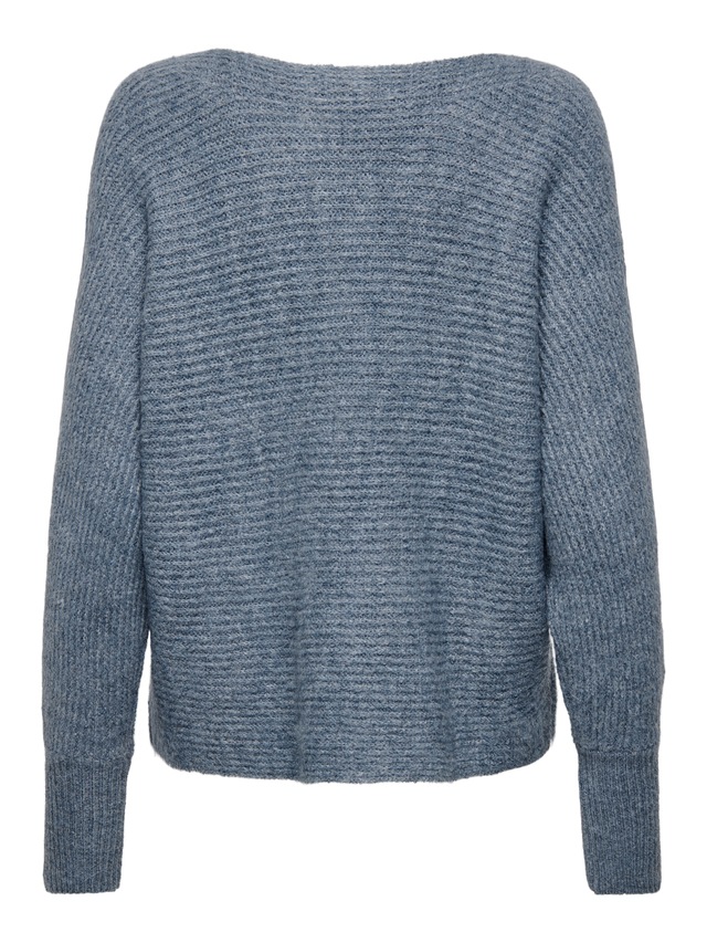ONLY Strickpullover »ONLDANIELLA L/S PULLOVER KNT NOOS« Materialmix, regular fit