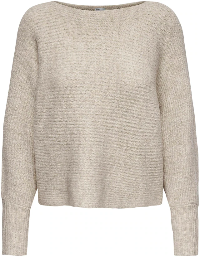 ONLY Strickpullover »ONLDANIELLA L/S PULLOVER KNT NOOS« Materialmix, regular fit