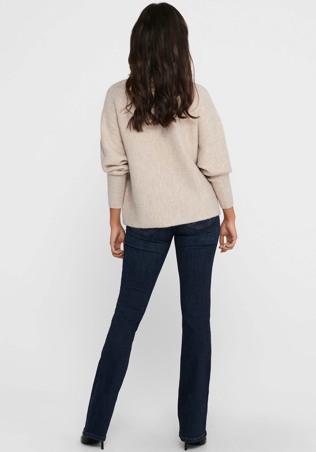 ONLY Strickpullover »ONLDANIELLA L/S PULLOVER KNT NOOS« Materialmix, regular fit
