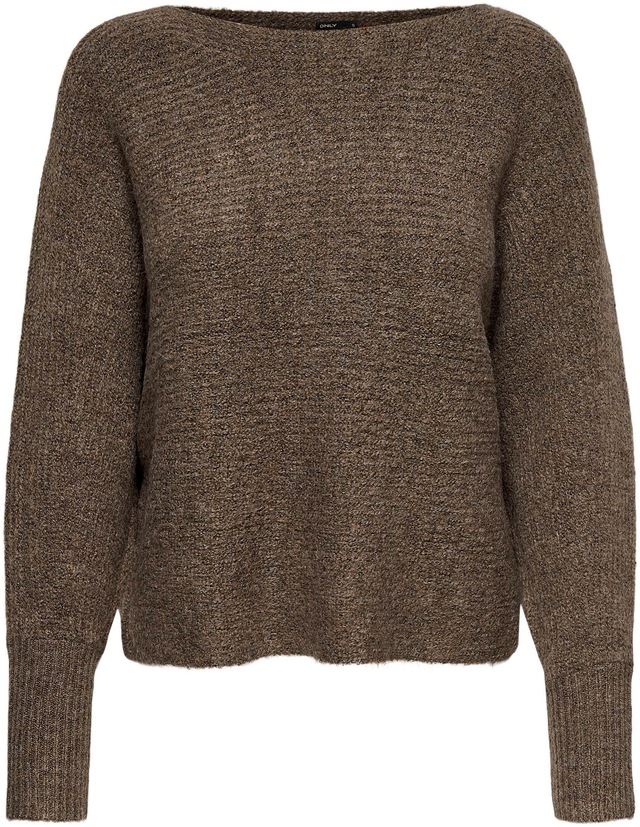 ONLY Strickpullover »ONLDANIELLA L/S PULLOVER KNT NOOS« Materialmix, regular fit