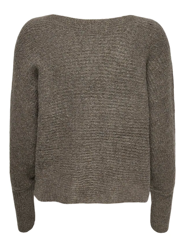 ONLY Strickpullover »ONLDANIELLA L/S PULLOVER KNT NOOS« Materialmix, regular fit