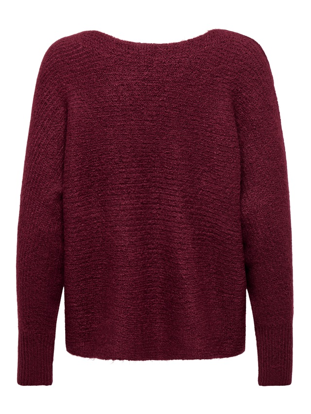 ONLY Strickpullover »ONLDANIELLA L/S PULLOVER KNT NOOS« Materialmix, regular fit