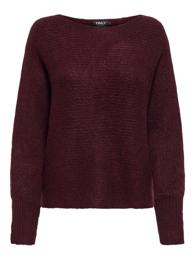 ONLY Strickpullover »ONLDANIELLA L/S PULLOVER KNT NOOS« Materialmix, regular fit