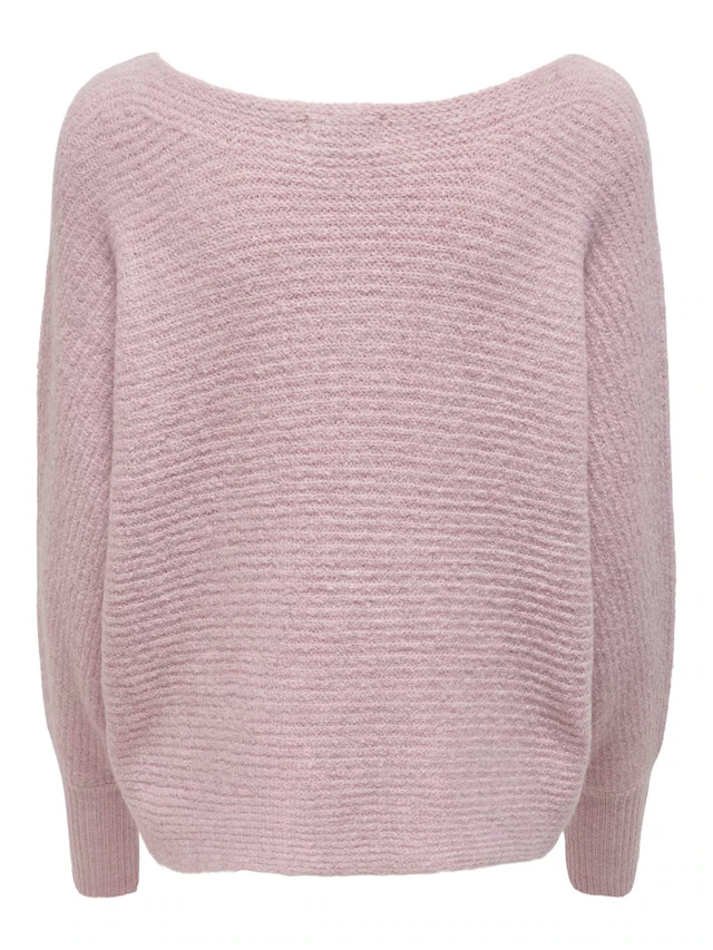 ONLY Strickpullover »ONLDANIELLA L/S PULLOVER KNT NOOS« Materialmix, regular fit