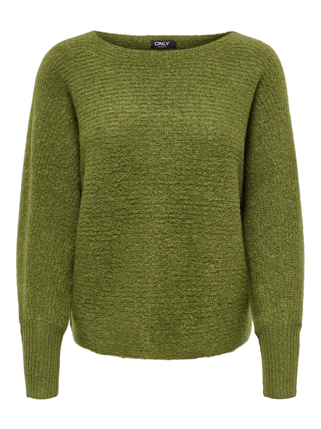 ONLY Strickpullover »ONLDANIELLA L/S PULLOVER KNT NOOS« Materialmix, regular fit
