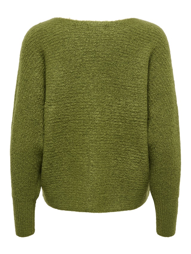 ONLY Strickpullover »ONLDANIELLA L/S PULLOVER KNT NOOS« Materialmix, regular fit