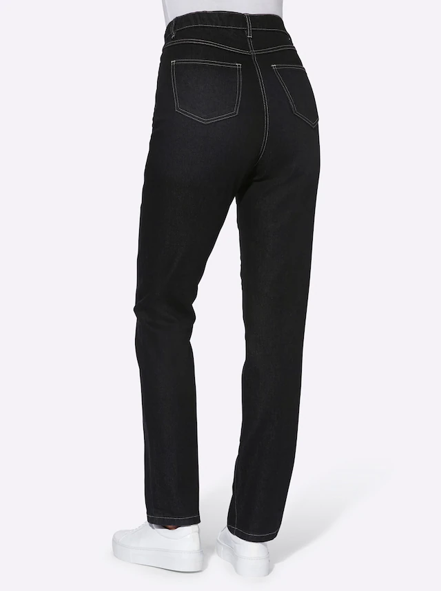 Classic Basics High-waist-Jeans 1 tlg.