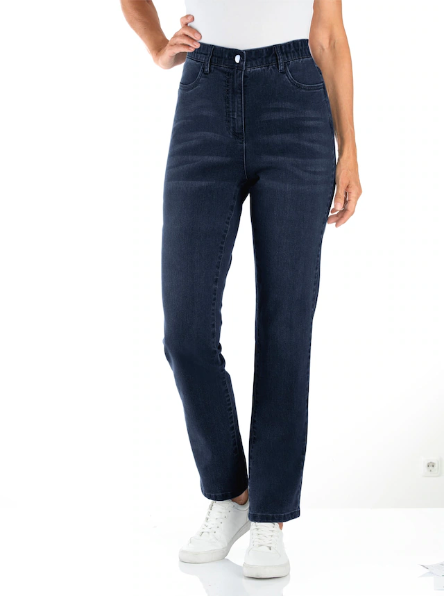 Classic Basics High-waist-Jeans 1 tlg.