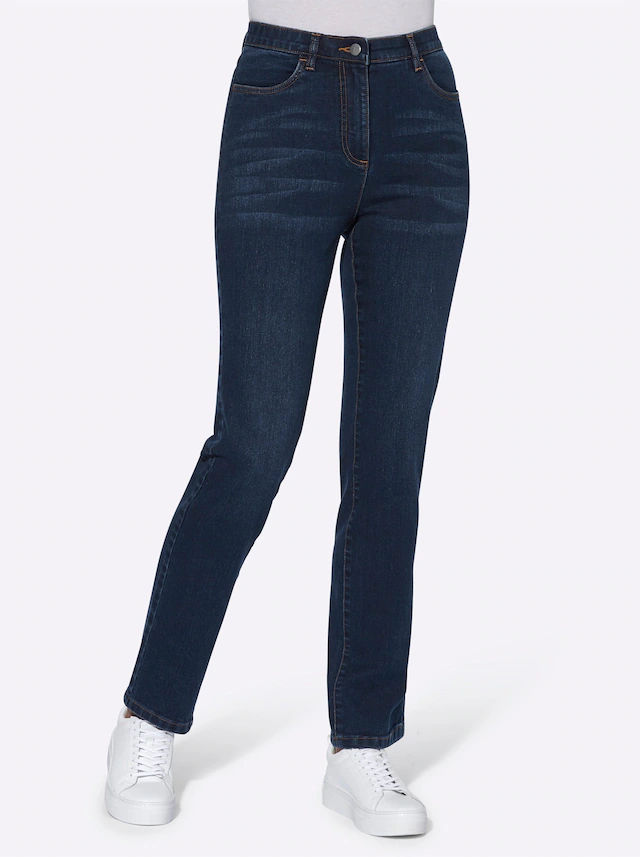 Classic Basics High-waist-Jeans 1 tlg.