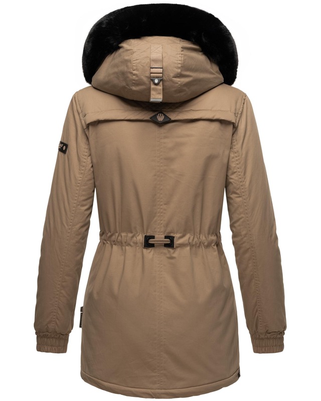 Marikoo Wintermantel »Olessaa« Sportlicher Baumwoll-Parka für den Winter