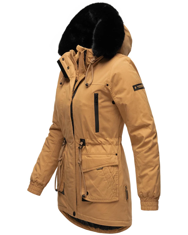 Marikoo Wintermantel »Olessaa« Sportlicher Baumwoll-Parka für den Winter