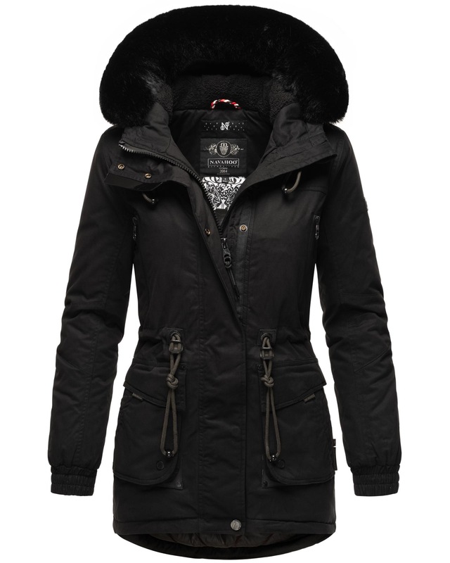 Marikoo Wintermantel »Olessaa« Sportlicher Baumwoll-Parka für den Winter