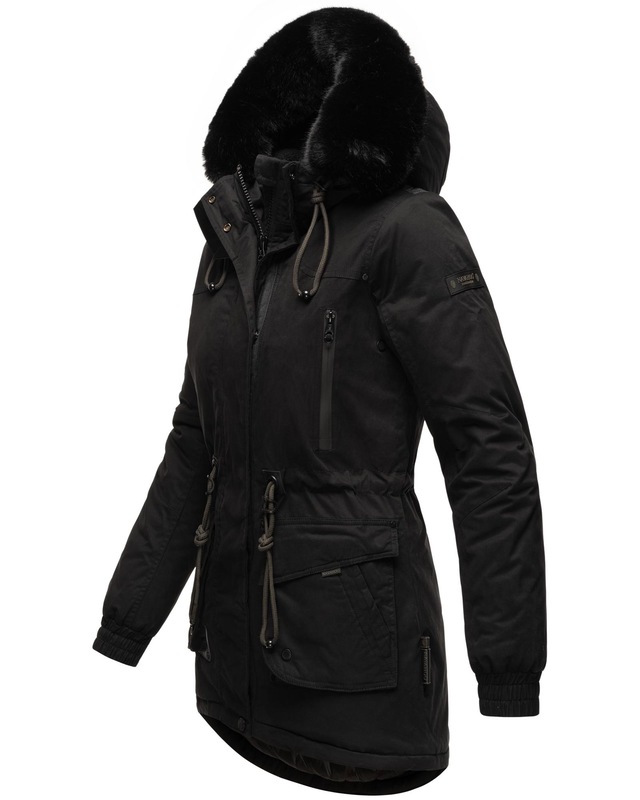 Marikoo Wintermantel »Olessaa« Sportlicher Baumwoll-Parka für den Winter