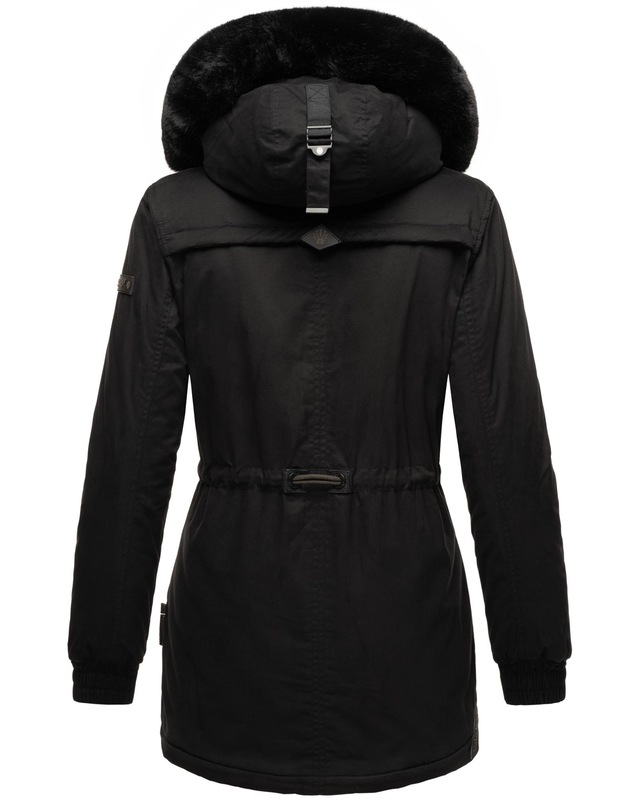 Marikoo Wintermantel »Olessaa« Sportlicher Baumwoll-Parka für den Winter