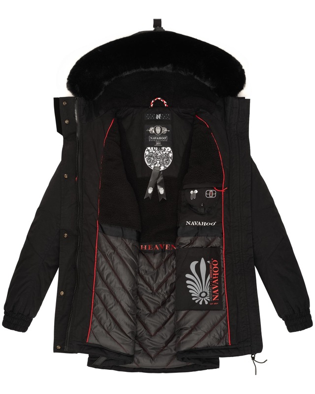 Marikoo Wintermantel »Olessaa« Sportlicher Baumwoll-Parka für den Winter