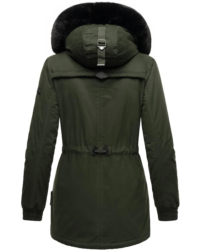 Marikoo Wintermantel »Olessaa« Sportlicher Baumwoll-Parka für den Winter