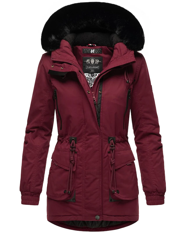 Marikoo Wintermantel »Olessaa« Sportlicher Baumwoll-Parka für den Winter