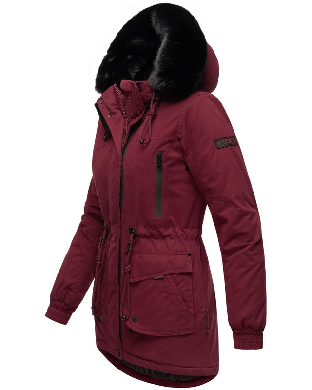 Marikoo Wintermantel »Olessaa« Sportlicher Baumwoll-Parka für den Winter