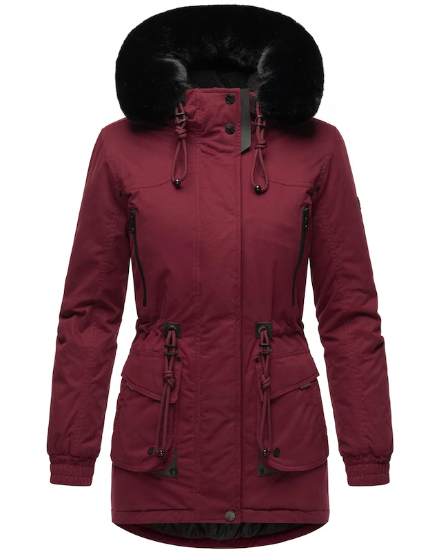 Marikoo Wintermantel »Olessaa« Sportlicher Baumwoll-Parka für den Winter