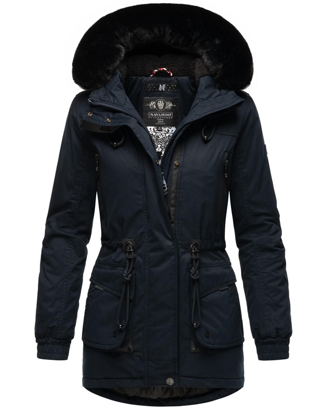 Marikoo Wintermantel »Olessaa« Sportlicher Baumwoll-Parka für den Winter