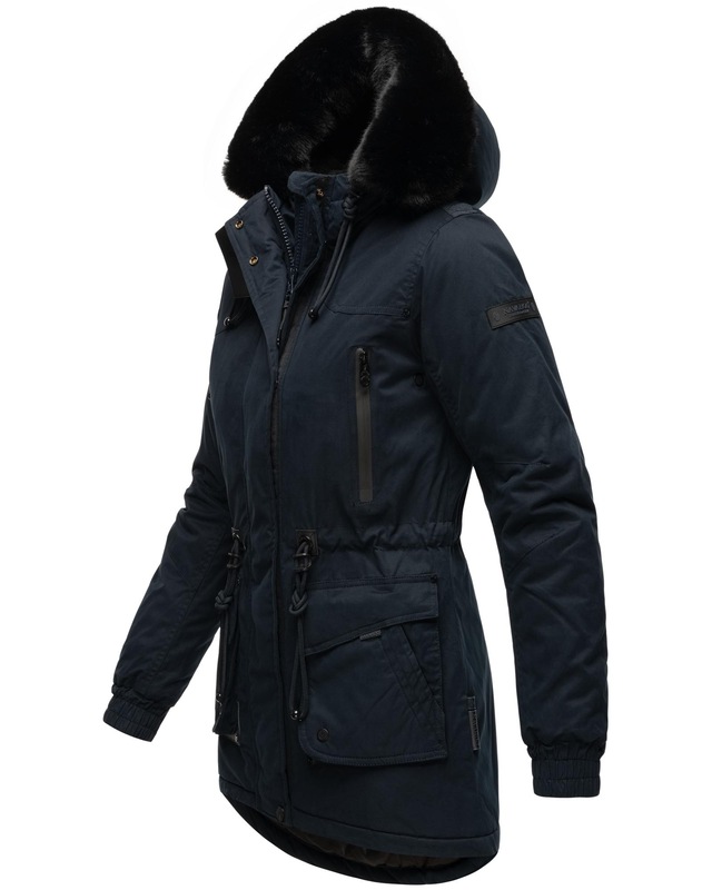 Marikoo Wintermantel »Olessaa« Sportlicher Baumwoll-Parka für den Winter